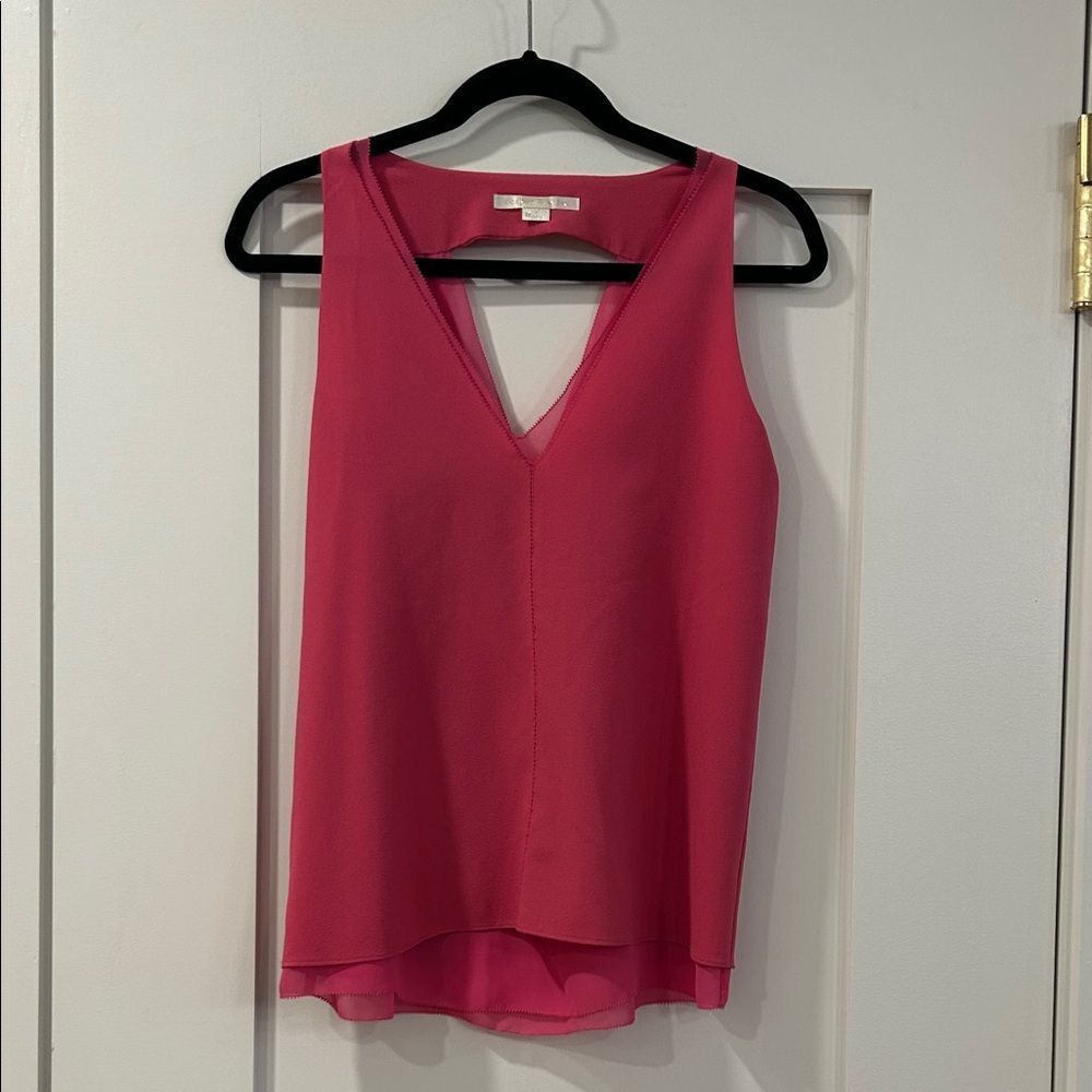 Cooper & Ella Pink Sleeveless Top, Size XS